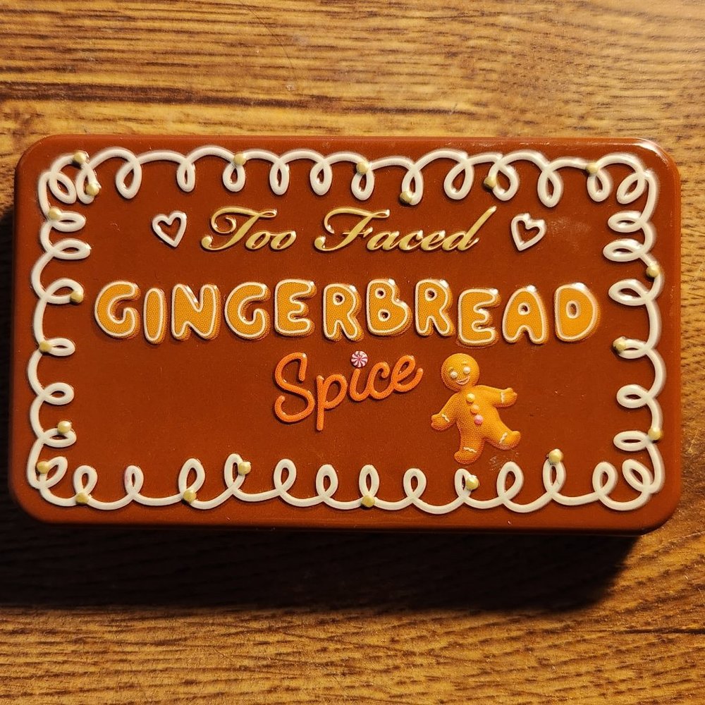 Original Too Faced Gingerbread Spice Bite Sized Eyeshadow Palette